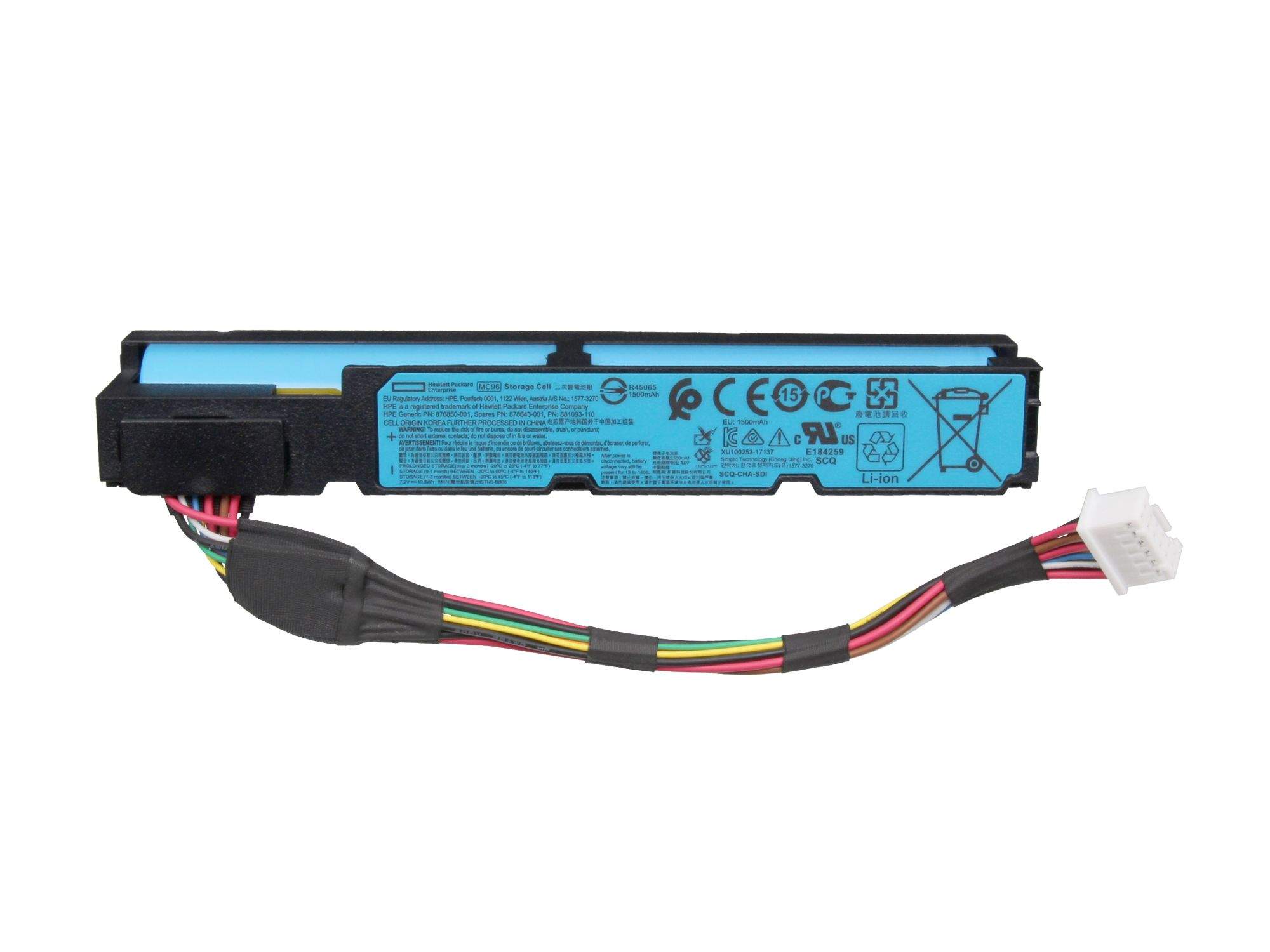 Bild von HPE 96W Smart Storage Battery**Refurbished** - Batterie
