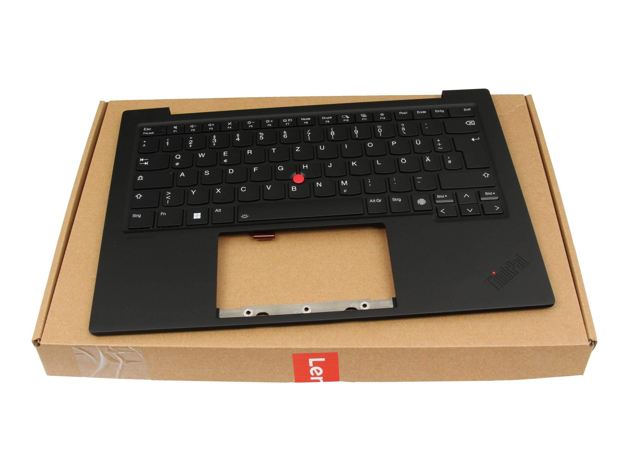 Bild von Lenovo Cover Uppercase w/Keyboard GER WW DB CHY - Tastatur - Schwarz