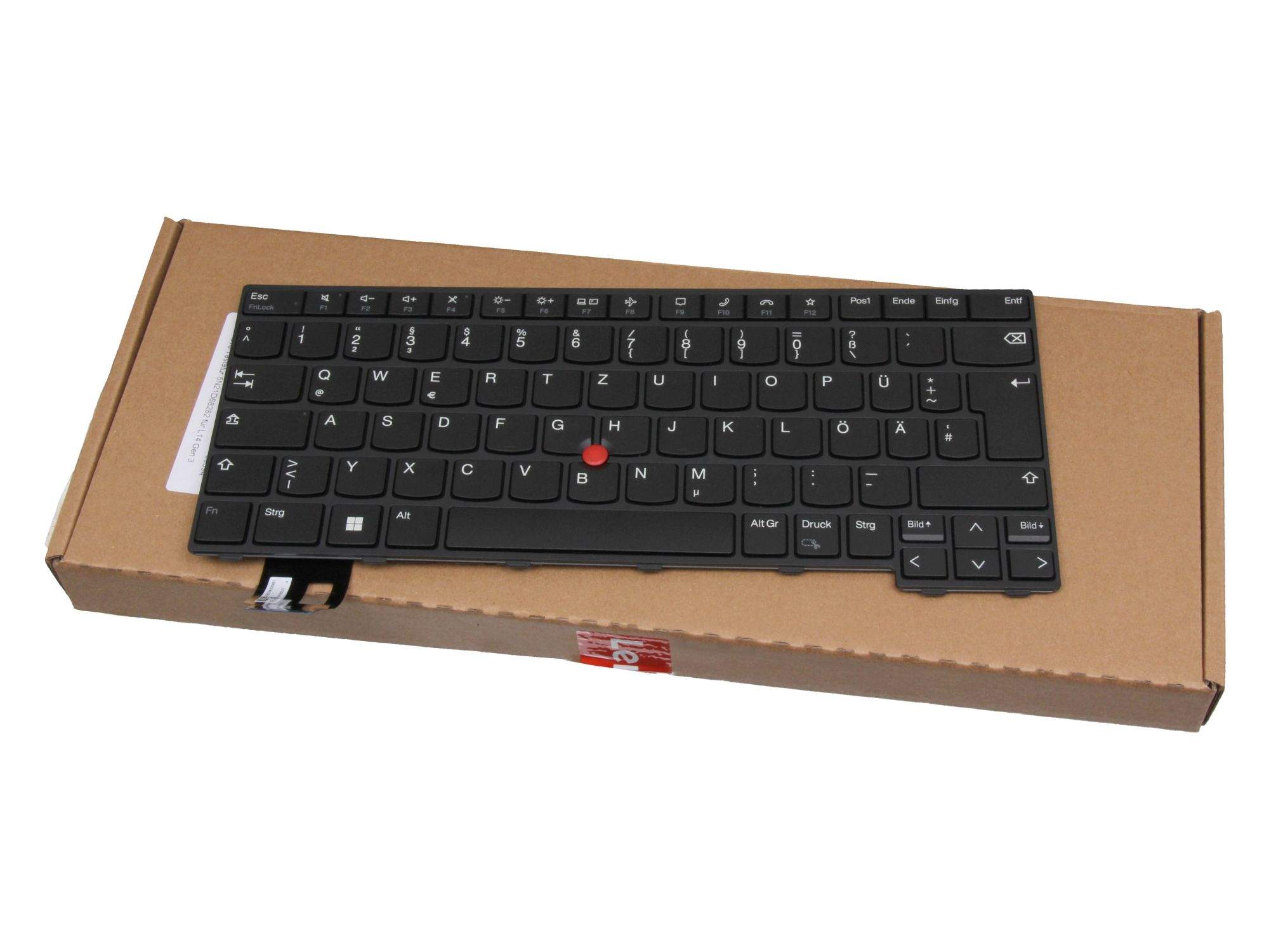 Bild von Lenovo 5N21D68208 - Tastatur - Deutsch - - ThinkPad T14 Gen 3 - Tastatur