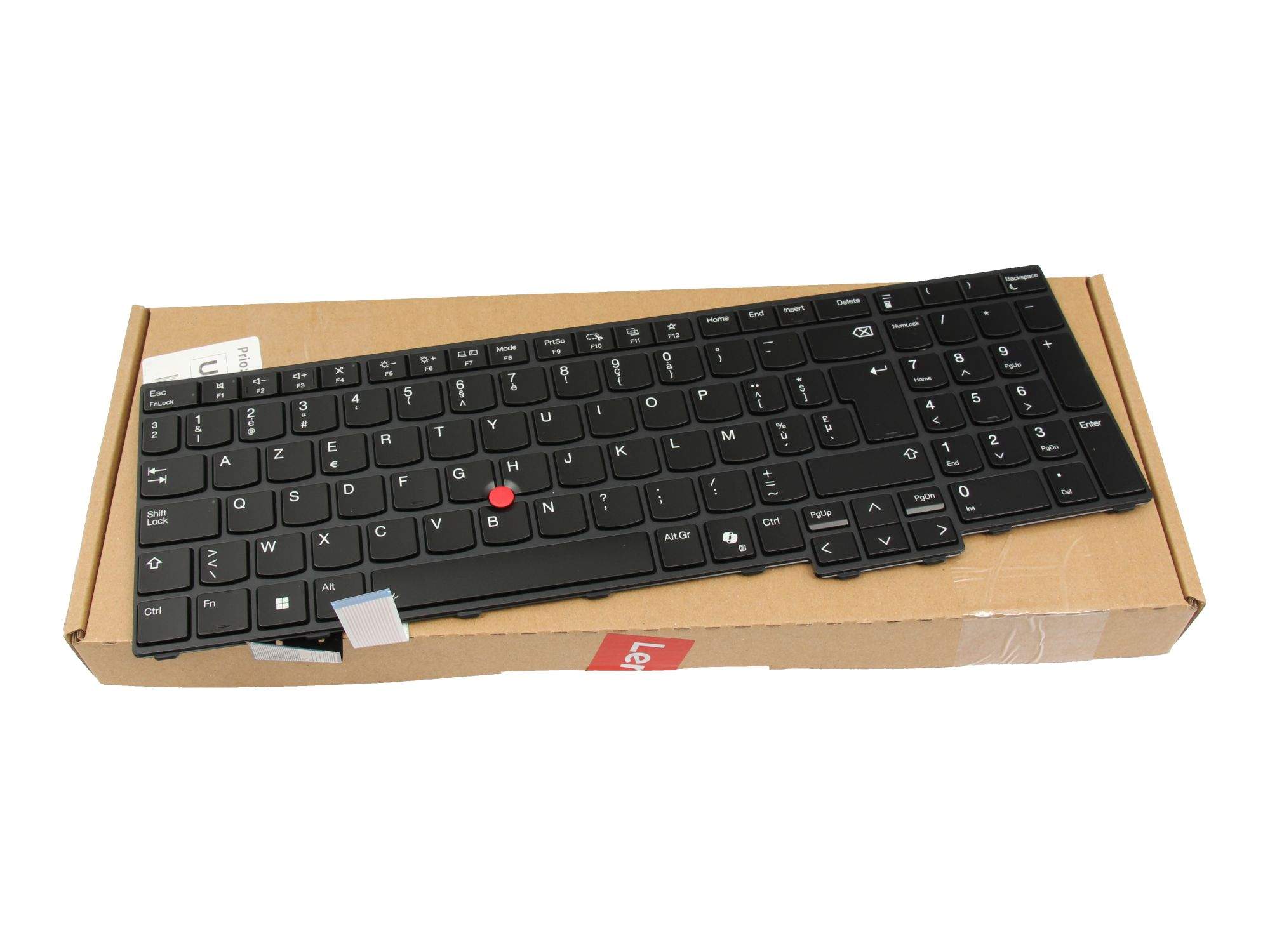 Bild von Lenovo 5N21Q49833 ThinkPad Tastatur belgisch backlight L16 Gen 1 T16 3...