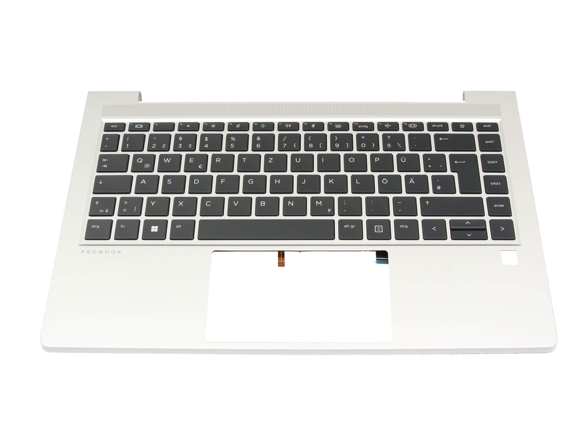 Bild von HP N01287-041 - Tastatur - Deutsch - mit Hintergrundbeleuchtung - Tastatur