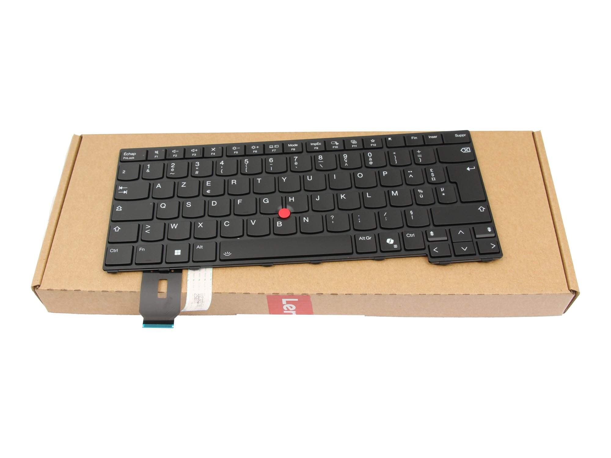 Bild von Lenovo NB KYB CS24 FL TOP BK-BL SRX FRA - Tastatur - Tastatur - AZERTY